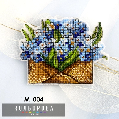 Магнит М_004 "Гиацинты в подарок"