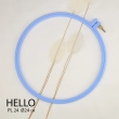 Пяльцы пластиковые HELLO PL24