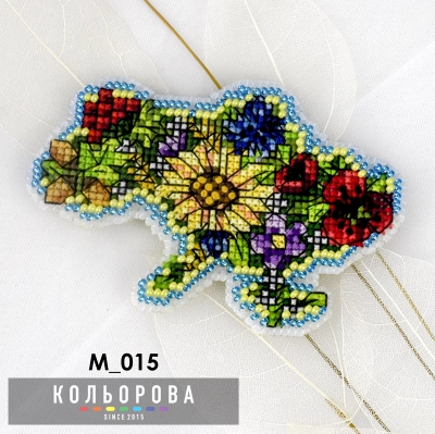 Магніт М_015 "Квітуча Батьківщина"