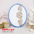 П'яльця Nurge овальні каучукові з підвісом 230-10 (220х270 мм.)