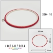 П'яльця Nurge овальні каучукові з підвісом 230-10 (220х270 мм.)