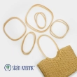 Wooden Handles for Bags 664-3 (Oval)