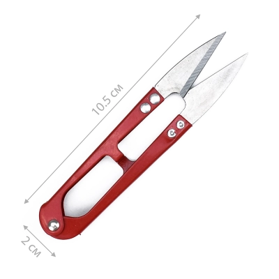 Ножиці для підрізання ниток  НН-1 (червоний)