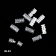 Застібка для біжутерії "Гвинт" 0.4x0.7 см ЗБ-02 (10 шт)