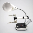 Лупа настольная "Третья рука" с LED-подсветкой и держателями для деталей MG16090C