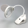 Лупа гибкая с прищепкой и LED-подсветкой и питанием от сети NO.BC108C