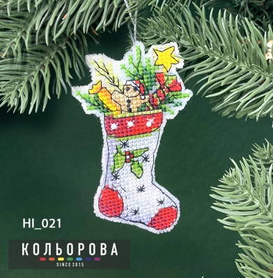 Новогодняя игрушка НІ_021 "Праздничные подарки"