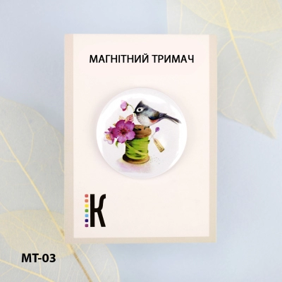 Магнітний тримач для голок та схем МТ-03 "Пташка-рукодільниця" 