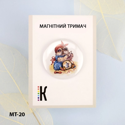 Магнитный держатель для игл и схем МТ-20 "Сова-вышивальница"