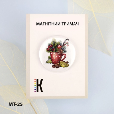 Магнітний тримач для голок та схем МТ-25 "Святковий настрій" 