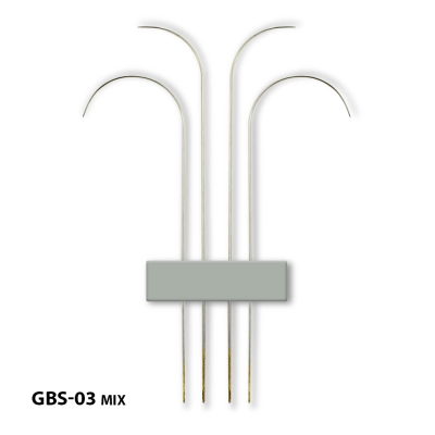 Иглы бисерные для спинера GBS-03 mix