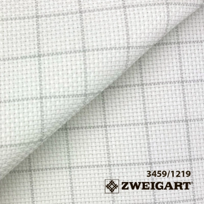Zweigart Easy Count Grid Aida 14 ct 3459/1219 (50x55)