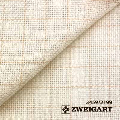 Zweigart Easy Count Grid Aida 14 ct 3459/2199 (50x55)