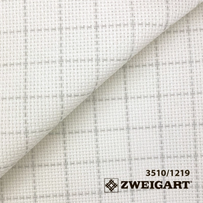 Zweigart Easy Count Grid Aida 16 ct 3510/1219 (50x55)