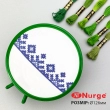 Пяльцы NURGE пружинные металлические (126 мм) 160-2