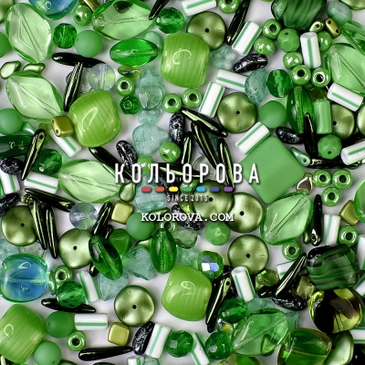 Preciosa 92-Mix24-Emerald