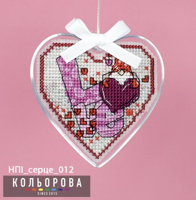 Набор пластиковой игрушки НПІ_сердце_012 "Гном Любви"