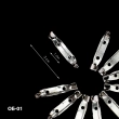 Основа для брошки "Булавка" 3х0.6 см ОБ-01 (10 шт)