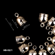 Наконечник-колпачок для жгутов и шнуров 1.2х0.8 см НБ-02/1 (10 шт.)