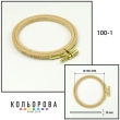Пяльцы Nurge деревянные с винтом (Ø100 мм., h. 8 мм.) 100-1