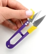 Ножницы для подрезки нитей с держателем НН-2 (фиолетовый)