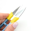 Ножницы для подрезки нитей с держателем НН-2 (голубой)