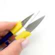 Ножиці для підрізання ниток з тримачем НН-2 (синій)