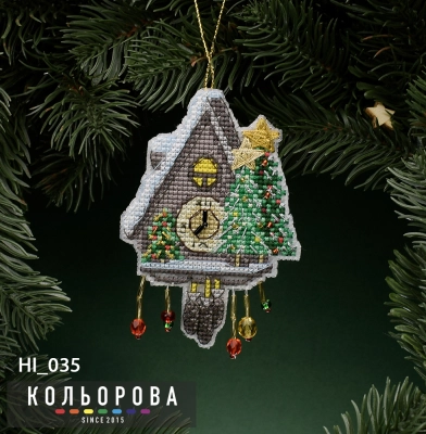 Новогодняя игрушка НІ_035 "Праздничное время"