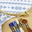 Nurge Wooden Embroidery Hoops with Screw (Ø190 mm., h. 16 mm.) 110-4
