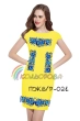 Women's Sleeveless Dress PJ B/R-021
