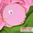 Nurge Wooden Embroidery Hoops with Screw (Ø160 mm, h. 24 mm.) 120-3