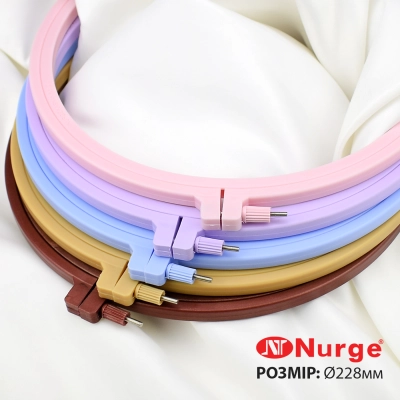 П'яльця Nurge пластикові з гвинтом Ø228 мм. 170-2