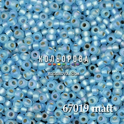 Preciosa 67019 matte 10/0