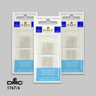 Голки вишивальні гобеленові DMC №22 1767/6