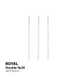 Иглы двухсторонние вышивальные гобеленовые Royal Double №24