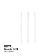 Голки двосторонні вишивальні гобеленові Royal Double №24