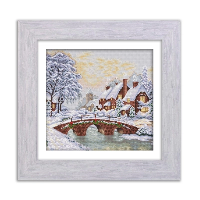 Embroidery Kit N 091 "Frosty Evening"