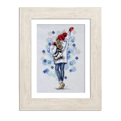 Embroidery Set N 094 "In Love with Winter"