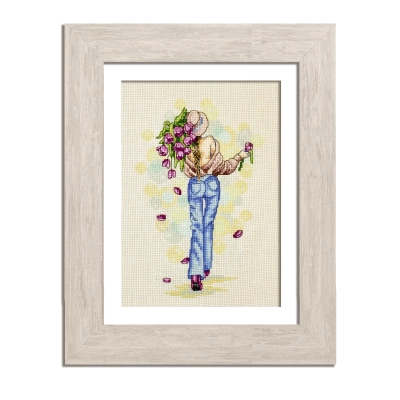 Embroidery Kit N 095 "In Love with Spring"