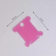 Пластикові бобіни для муліне КБП-01 (рожевий, 20 шт.)