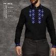 Men's Black Shirt Sewn RCHP-004(b)