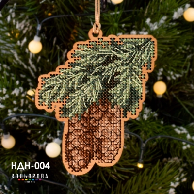 Embroidery kit for New Year toy NDN-004 "Christmas decoration"