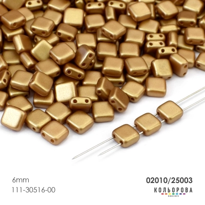 Preciosa 2-HOLE SQUARES 02010/25003