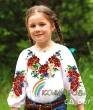 Сорочка дитяча (дівчатка 5-10 років) СДД-007