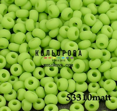 Preciosa 53310 матовий 10/0 II сорт