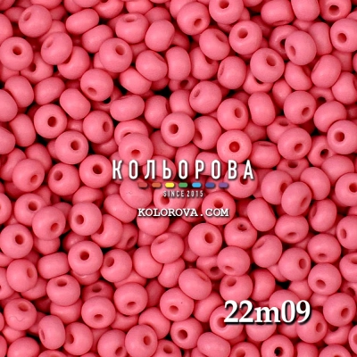 Preciosa 22m09 matte 6/0