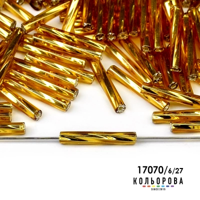 Стеклярус Preciosa 35127/17070/6"