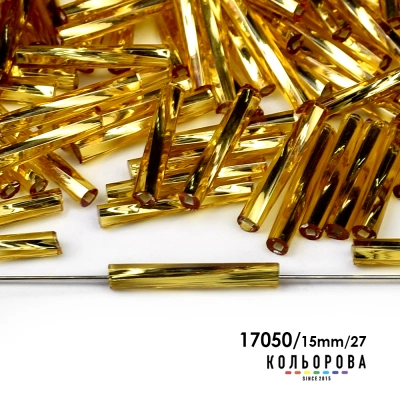 Стеклярус Preciosa 35127/17050/15mm