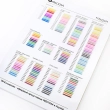 TM Kolorova color Chart of Preciosa Beads and Bead KK-1