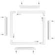Calin Frame Hoop (size 20x28 cm)